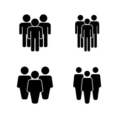 people icon vector. person sign and symbol. User Icon vector