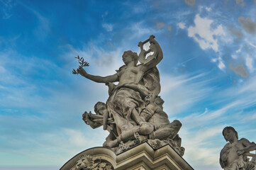 Fototapeta na wymiar Grand Palais Paris city in France, Europe
