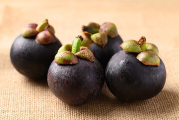 Mangosteen fruit, Tropical fruit