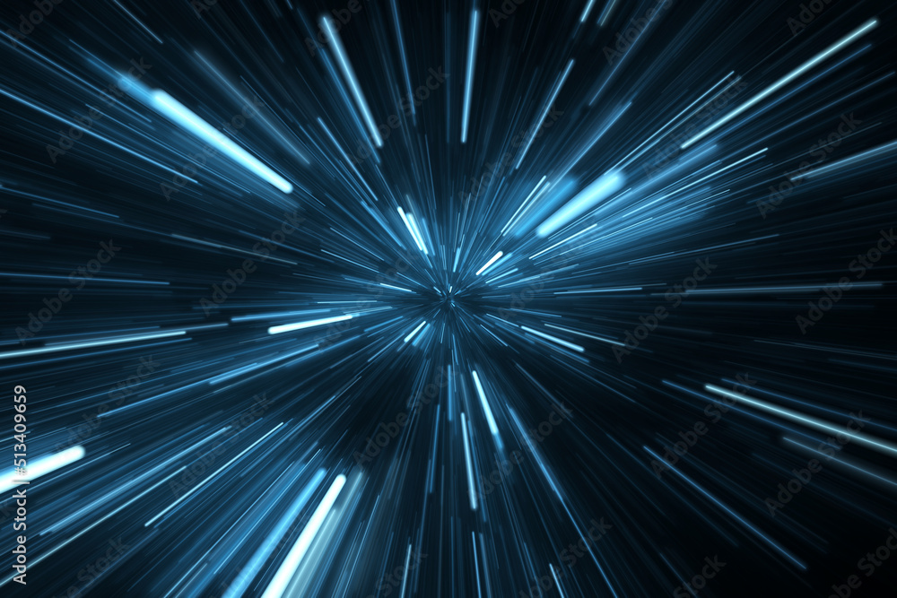 Poster abstract science or technology background. speed of light.
