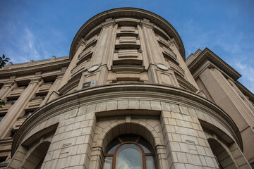 Constitution Square of bucharest Romania
