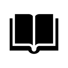 Book Icon Vector Symbol Design Illustration