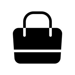 Shopping Bag Icon Vector Symbol Design Illustration