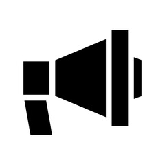 Loudspeaker Icon Vector Symbol Design Illustration