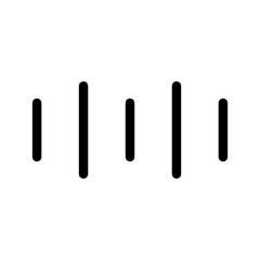 Soundwave Icon Vector Symbol Design Illustration