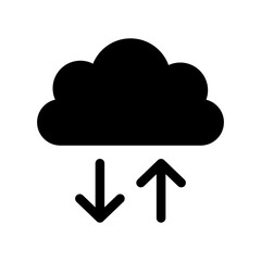 Upload Icon Vector Symbol Design Illustration