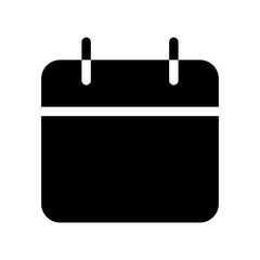 Calendar Icon Vector Symbol Design Illustration