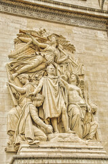 Arc de triomphe etoile in Paris