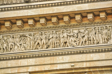 Fototapeta premium Arc de triomphe etoile in Paris