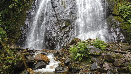 Obraz premium Photographs of waterfalls in the Amazon jungle of Peru.
