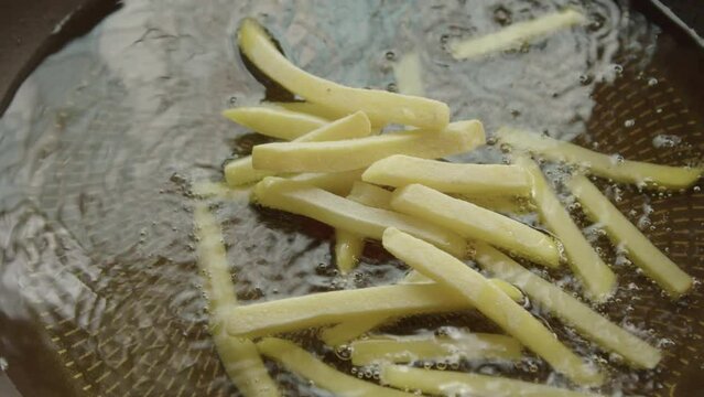 cooking french fry at home