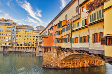 Naklejka na ściany i meble Ponte Vecchio in Florence, Italy