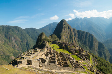 Fotografías de la ciudad perdida de Machupicchu en Cusco Perú.