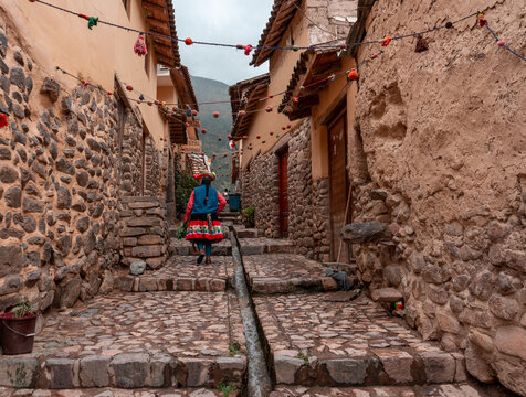 Fotograf&iacute;as del pueblo inca de Ollantaytambo, en el Valle sagrado de los incas, Cusco Per&uacute;.