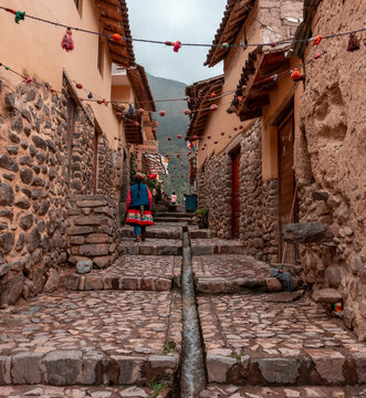 Fotograf&iacute;as del pueblo inca de Ollantaytambo, en el Valle sagrado de los incas, Cusco Per&uacute;.