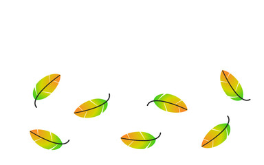 Illustration of a beautiful feather on a white background.