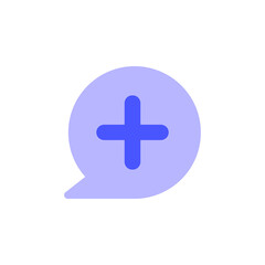 Fototapeta premium bubble chat icon vector. chat icon vector illustration