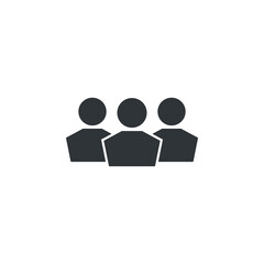 person icon vector. poeple icon vector illustration