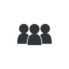 person icon vector. poeple icon vector illustration