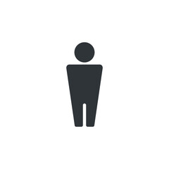 person icon vector. poeple icon vector illustration