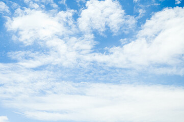 blue sky background, natural landscape