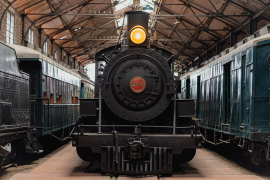 old steam locomotive