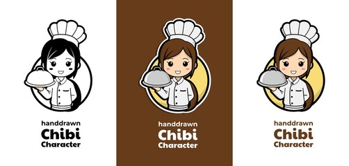 Kitchen, chef and similar themed vector graphic illustrations, perfect for mascot designs, logos, and applications in various online and print media