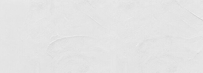 Vintage white plaster Wall Texture, Abstract Painted Wall Surface, Stucco Background With Copy...