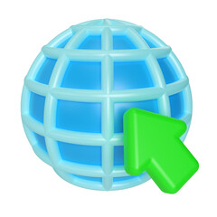 Browser 3D Illustration Icon