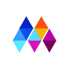 aa letter logo. m letter logo. mountain logo