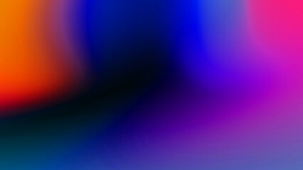 Gradient colorful background. 3D rendering 