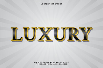 Luxury Text, Editable Text Effect