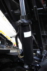 Various parts of the truck hydraulic shock absorber