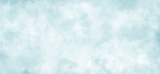 Abstract blue watercolor texture background, Grunge watercolor paint splash and stains