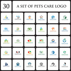 pets care logo , veterinary logo