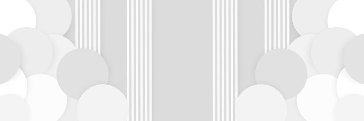 Abstract white and gray gradient background. Halftone waves geometric design background.