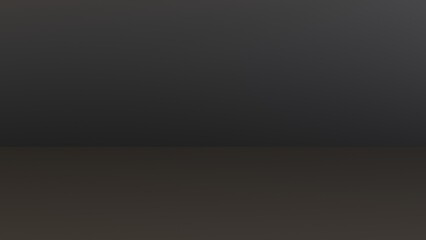 Cafe floor and gray wall in soft light with copy space