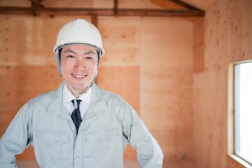 建築現場の作業員