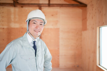 建築現場の作業員