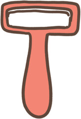 peeler kitchenware illustration icon