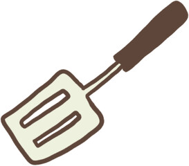 spatula kitchenware illustration icon