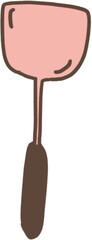 food turner kitchenware illustration icon