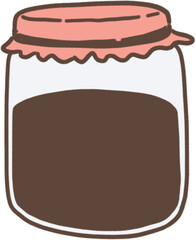 jar kitchenware illustration icon