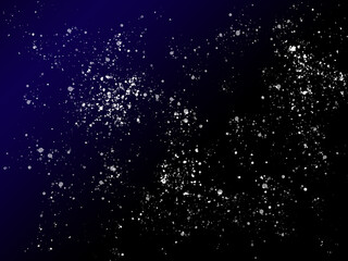 Dark blue and black gradient background with white splash.