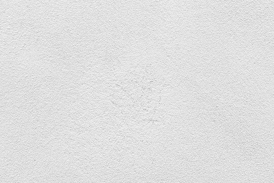 Blank concrete wall white color for texture background Vintage, Abstract Painted Wall Surface, Stucco Background With Copy Space To design the interior texture for display products.