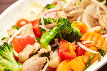 stir fried vegetables