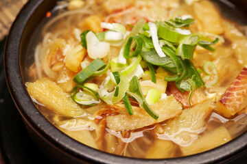 Bean Sprout and Dried Pollack Hangover Soup