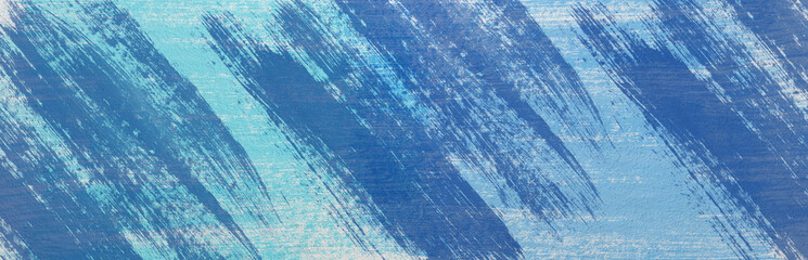 Banner. Digital illustration. Concrete wall painted with colored stains.