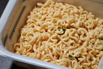 instant cup noodles,Ramen in a disposable container