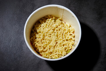 instant cup noodles,Ramen in a disposable container